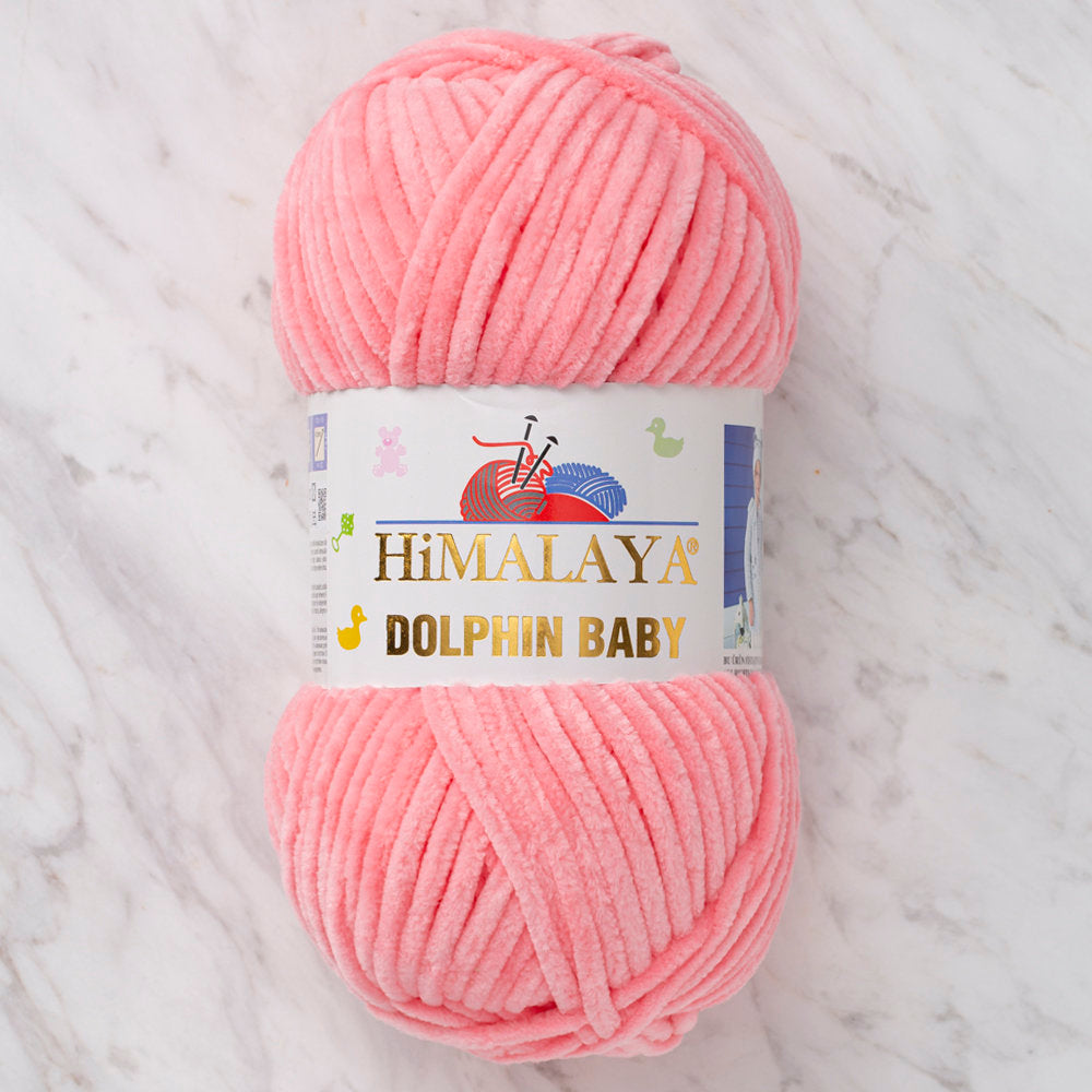 Himalaya Dolphin Baby Pembe Kadife Bebek Yünü - 80346